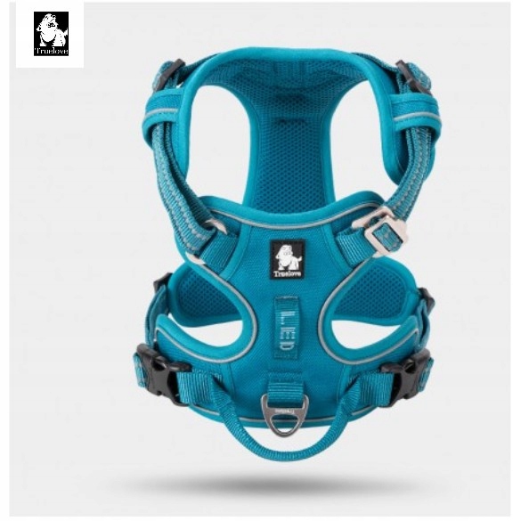 Levně Postroj pro psa Truelove -blue vel. L