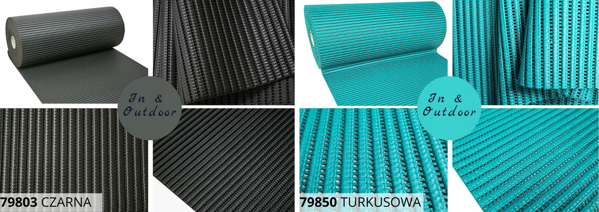 Dywanik łazienkowy Mata Antypoślizgowa WZORY KOLOR Długość 10 cm