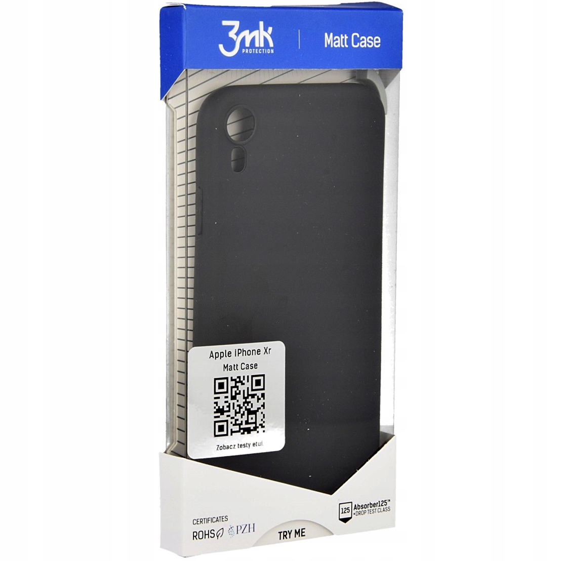 

Etui 3MK do iPhone Xr, Matt Case pokrowiec futerał