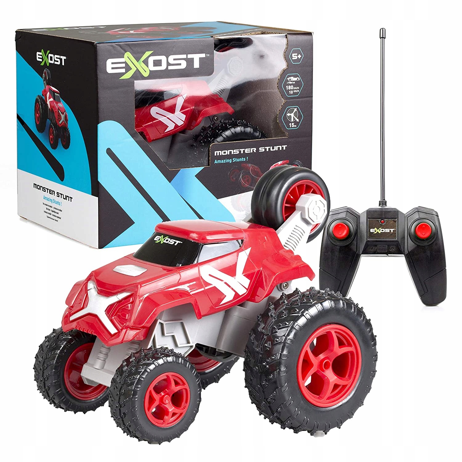 

Exost Zdalnie Sterowane Auto Monster Stunt Pojazd