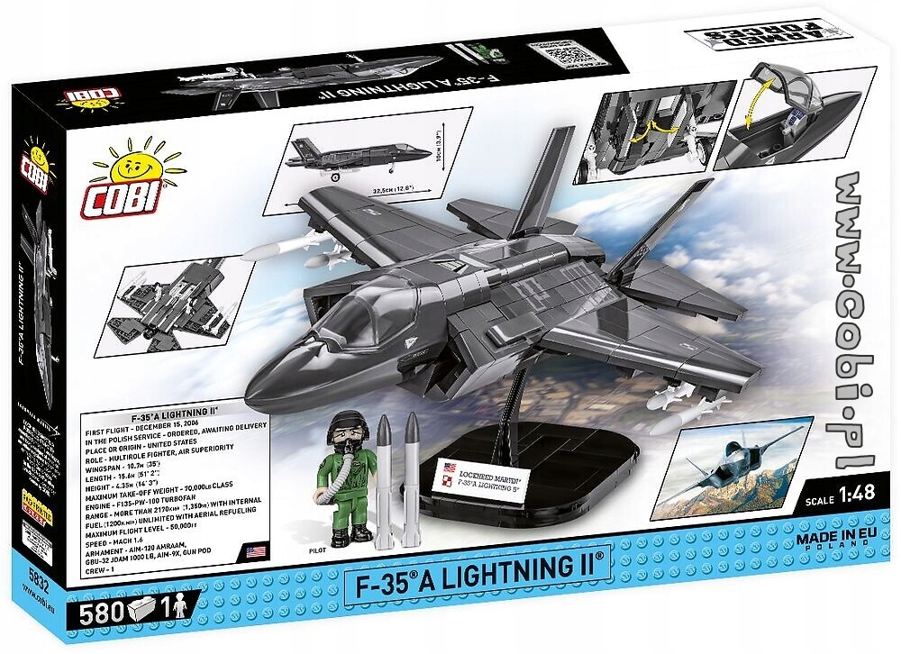 COBI 5832 F-35A LIGHTNING II POLISH AIR FORCE Marka Cobi