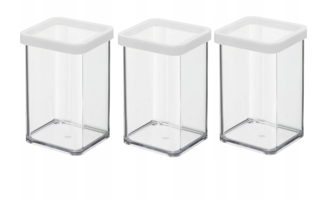 

Rotho Zestaw 3 Pojemników 1l produkty sypkie Loft