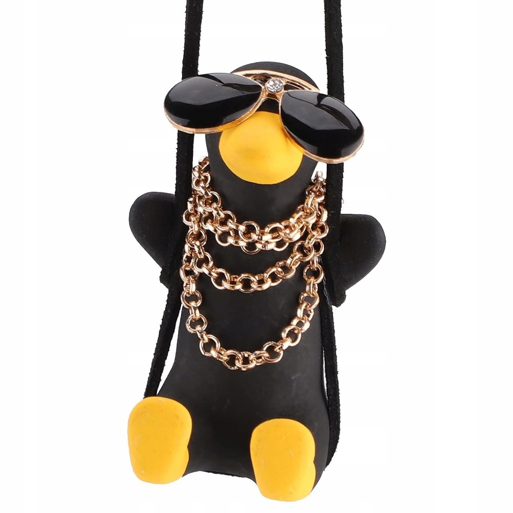 Zawieszka Ozdoba Do Samochodu Na Lusterko Kapitan Kaczan Czarna