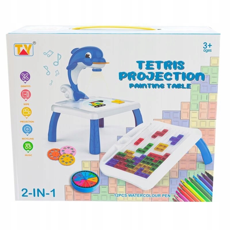 STOLIK Z PROJEKTOREM + AKCESORIA Kod producenta 7897450042673