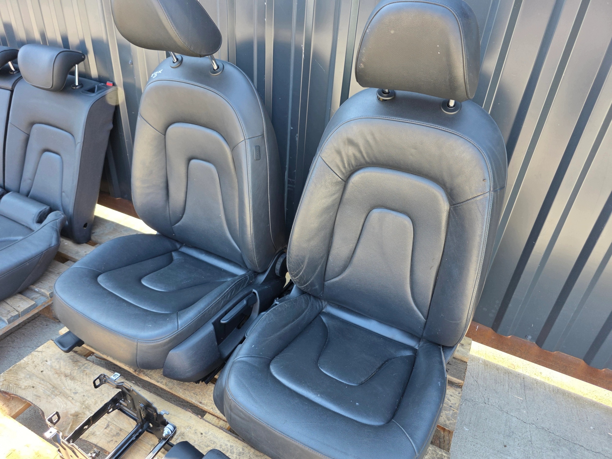 Sitz Sitze AUDI A4 B8 LIFT KOMPLET Leder 2008-2016 ohne Hitzung !!! *
