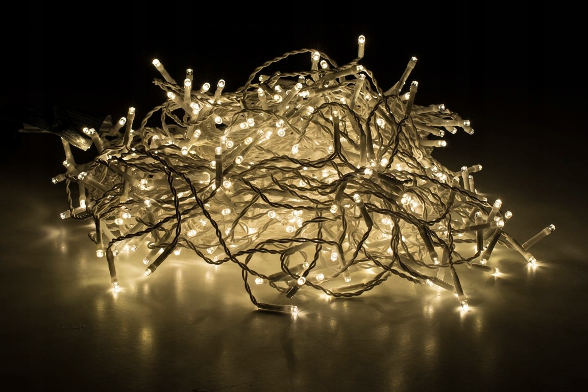 GĘSTA KURTYNA SOPLE 400 LED 14,20m PROGRAMATOR+PAMIĘĆ+GNIAZDO BIAŁY CIEPŁY Marka Cortina