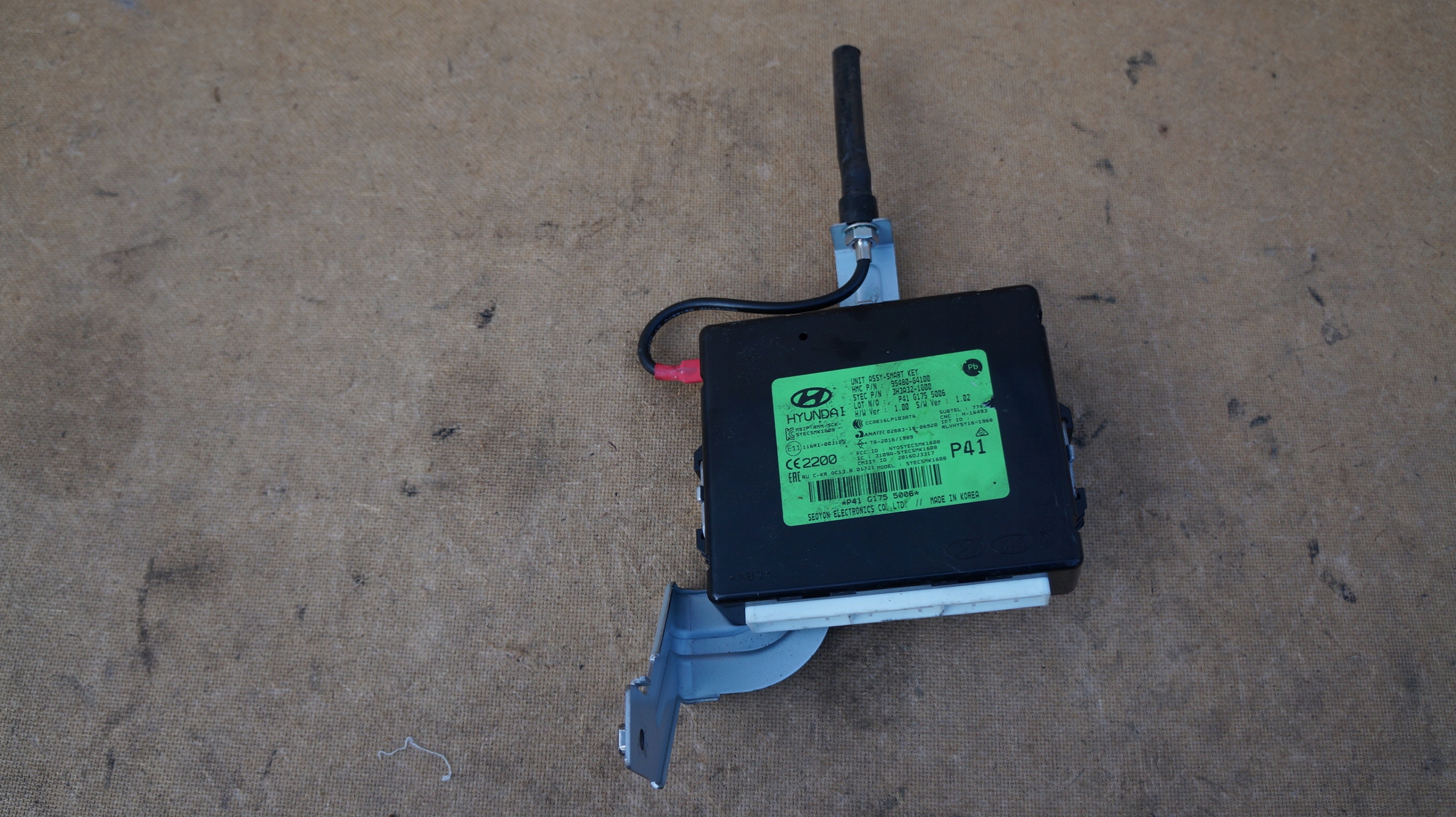 HYUNDAI I30 17-модуль SMART KEY 95480-G4100