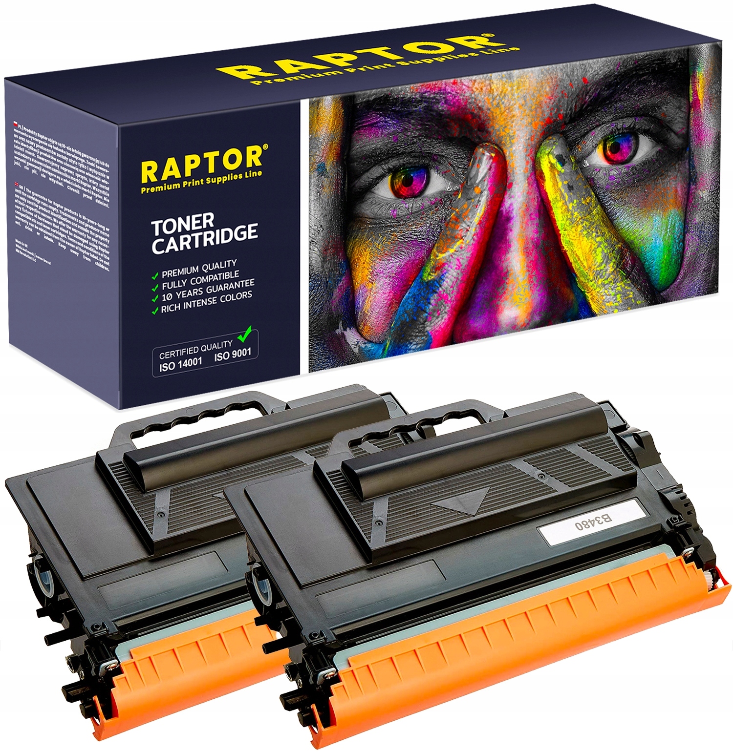 2x Toner TN-3480 pro tiskárnu Brother MFC-L5750DW
