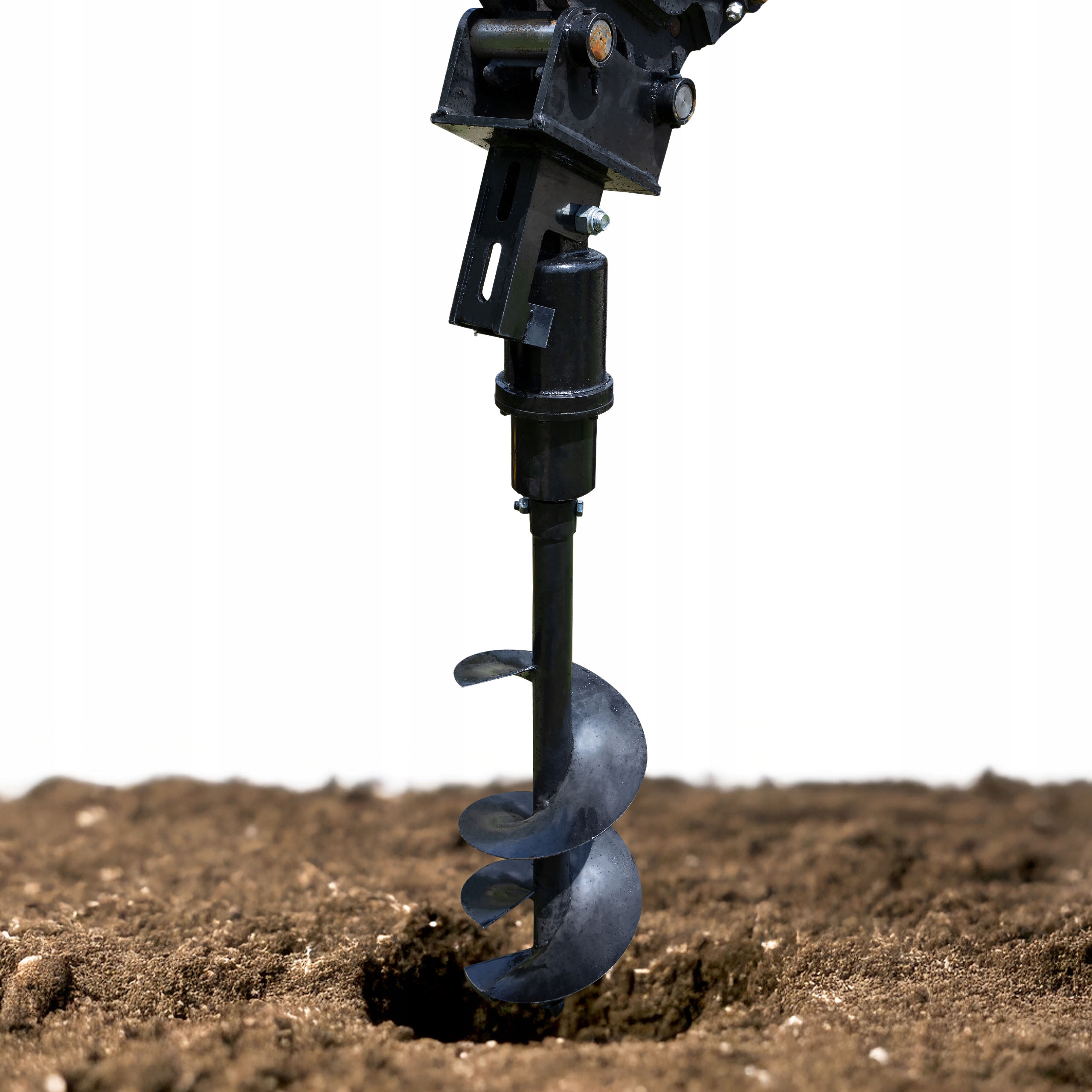 Hydraulická Vrtačka S Bagrem 4T Vrták 30 CM Délka 110 CM Komplet