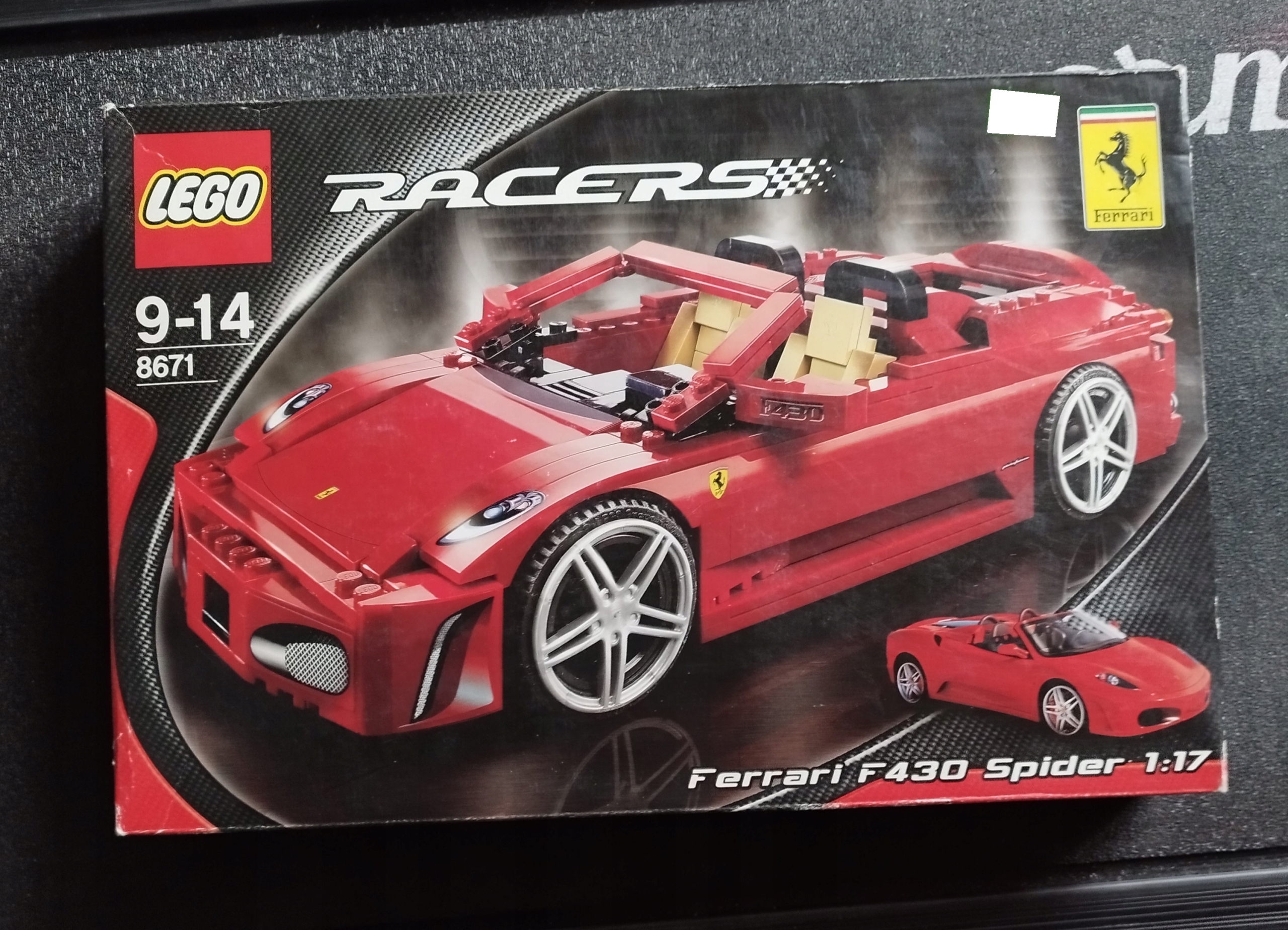 LEGO Racer Creator 8671 Ferrari F430 Spider skala 1:17 NOWY | Osielsko ...
