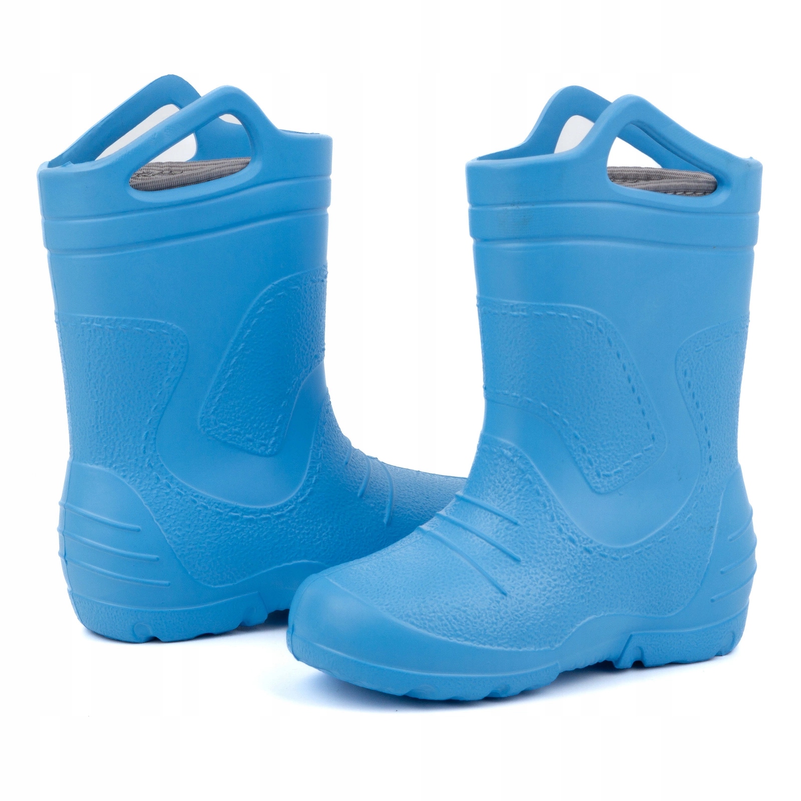 Kalosze dziecięce Piankowe Fagum EVA Ocieplane Stomilek niebieskie 27 Kolor niebieski
