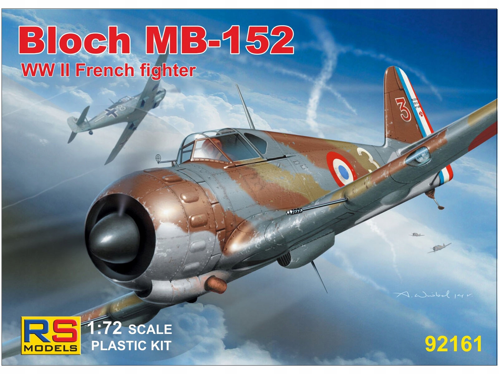 Letadlo Bloch MB.152 model 92161 Rs Models