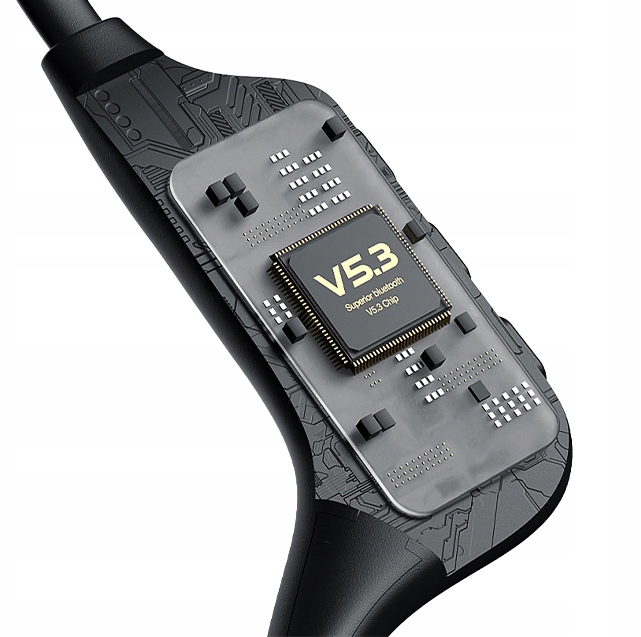 BLITZWOLF KOSTNE BEZPRZEWODOWE SŁUCHAWKI SPORTOWE Z PRZEWODNICTWEM KOSTNYM Stan opakowania oryginalne