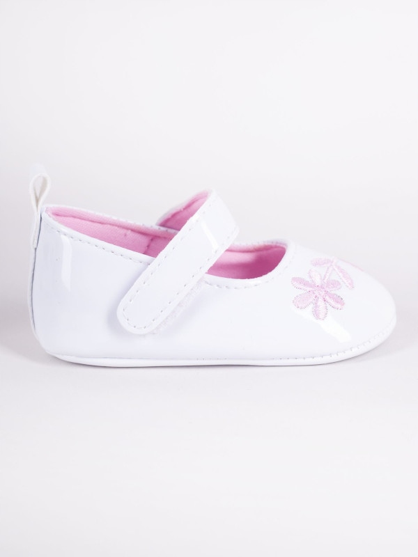 BUTKI BALERINY niechodki białe CHRZEST 0/6 Y858C Marka YOCLUB