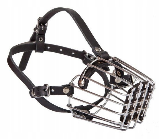 Levně Dingo Kovový Náhubek Pro Psa Č. 4 Velký Španěl