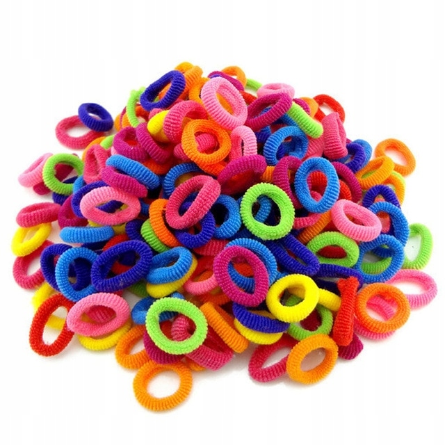 

Frotki Gumki Do Włosów Gumka Frotka 1MIX 100 szt.