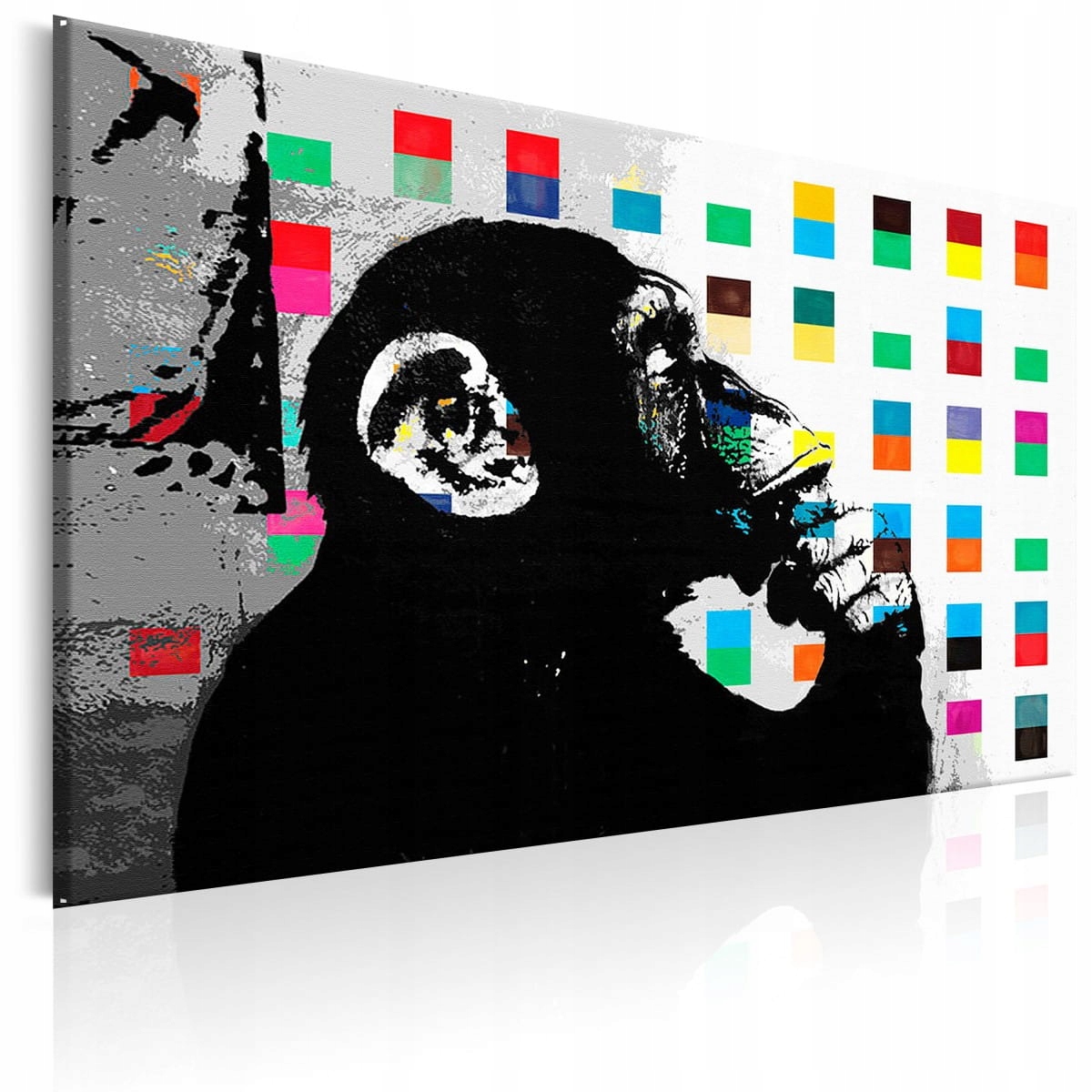 

Obraz - Banksy The Thinker Monkey - 90X60