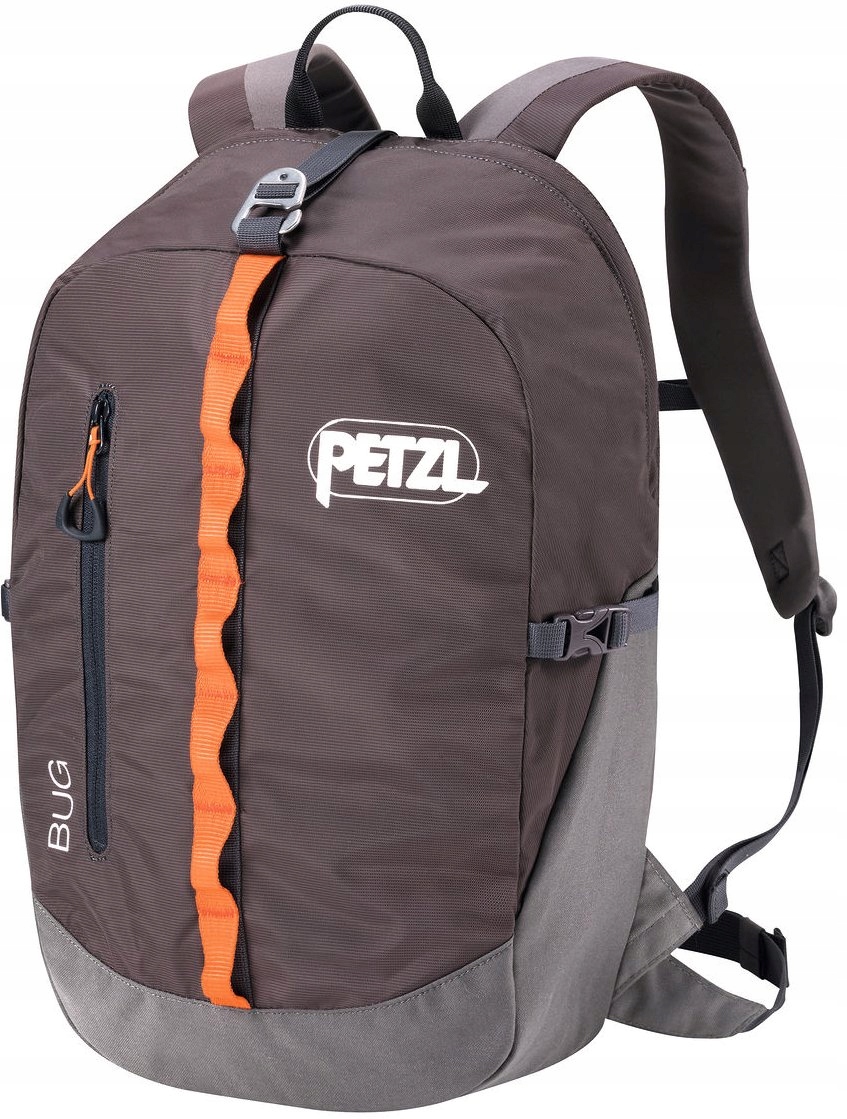 Plecak Petzl Bug brązowy wspinaczkowy 18L turystyczny górski skałkowy