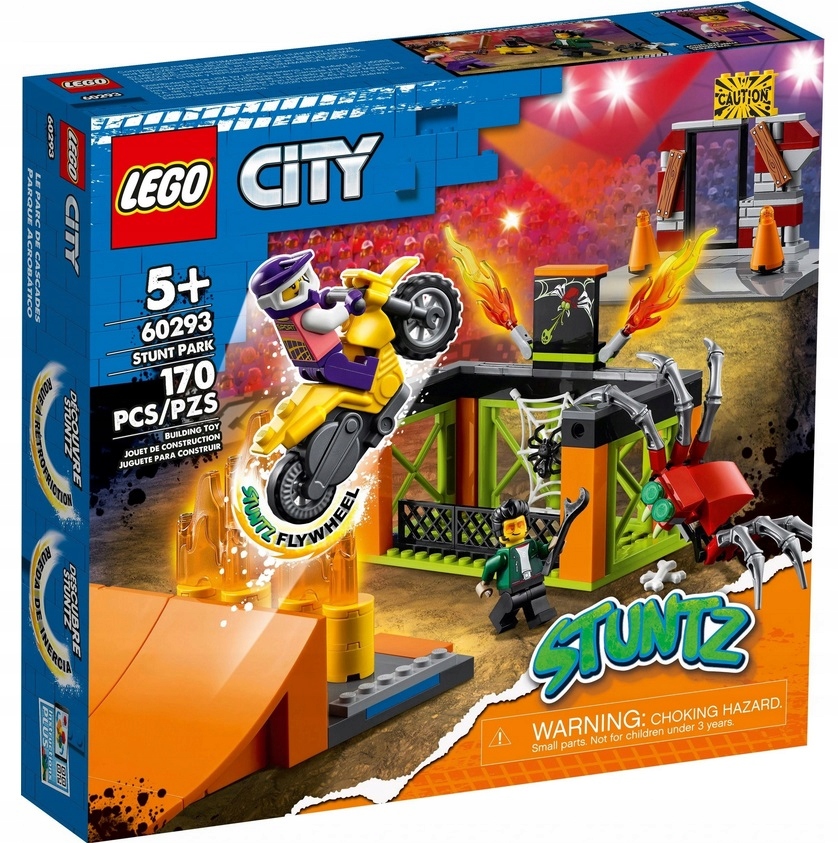 

Lego city 60293 Park Kaskaderski Stuntz motocykl