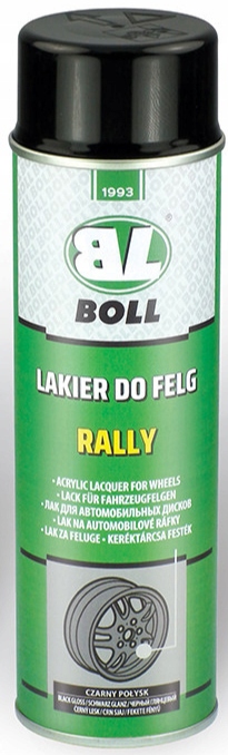 

Boll lakier do felg Rally 500 Spray czarny połysk