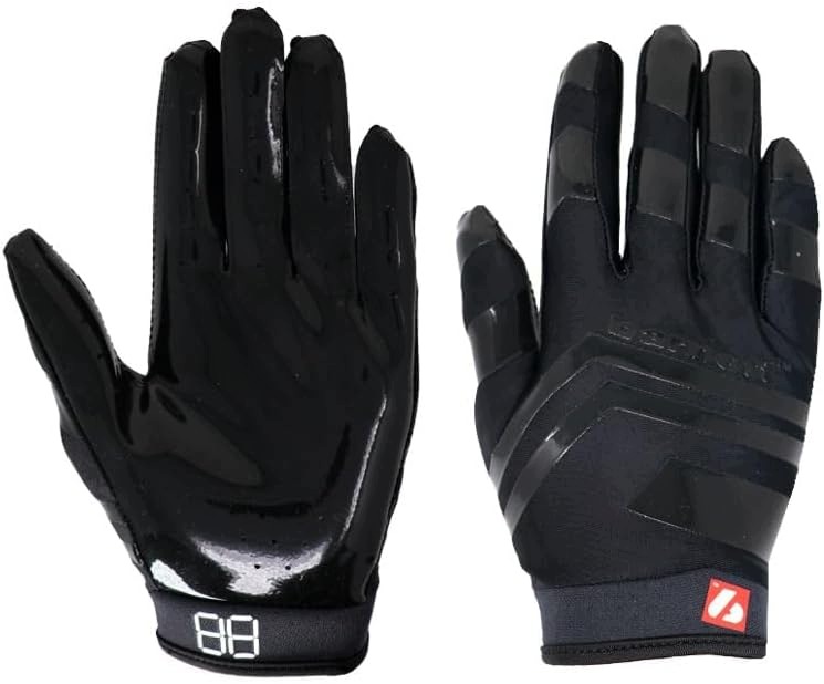 Rękawice do futbolu amerykańskiego Barnett FRG-03 XL czarne dla Wr Rb Db Re