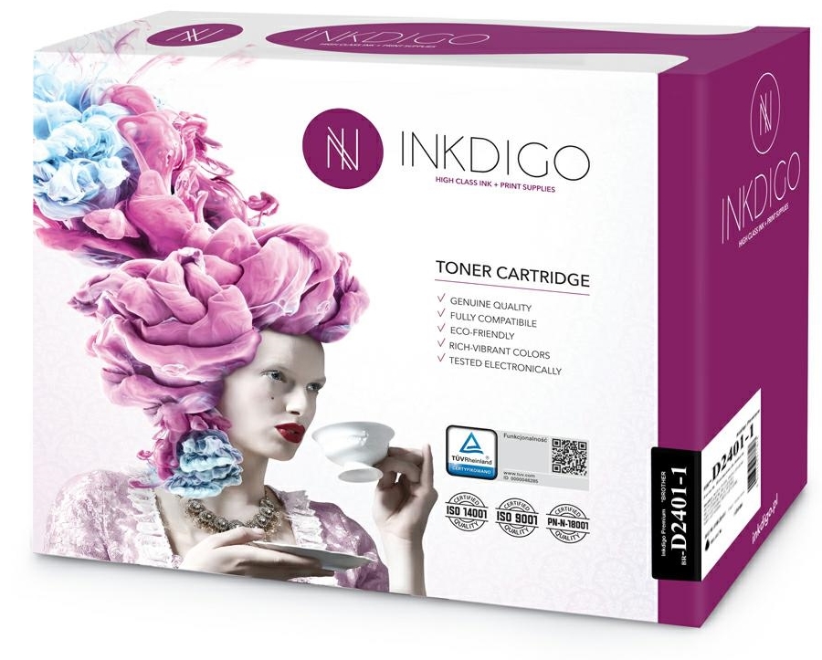Inkdigo, modul pro Brother Dr 2401, černý (černý)