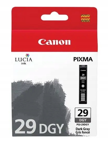 Inkoustový inkoust Canon 4870B001 Dark Gray PGI-29DGY Pixma PRO-1 Orig.