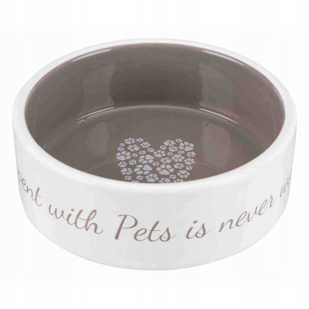 

Trixie Miska ceramiczna Pets Home 12cm/ 300ml brąz
