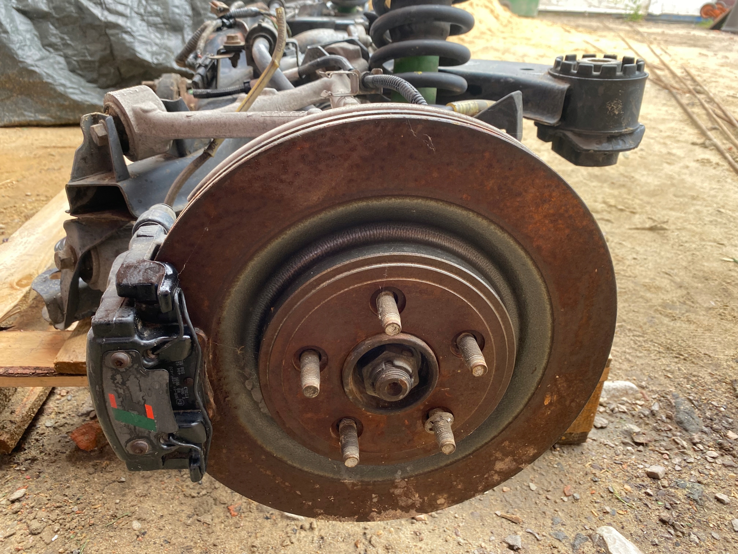 JAGUAR XK XKR X150 4.2 SC ZAWIESZENIE TYŁ TYLNE DYFERENCJAŁ WÓZEK ZACISKI Typ samochodu Samochody osobowe