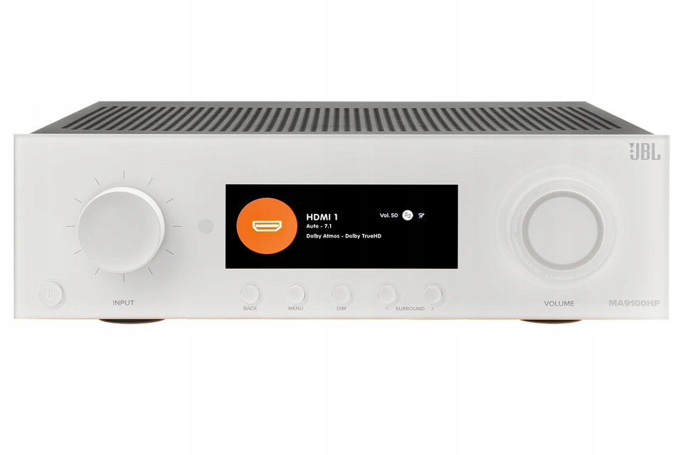 Jbl MA9100HP Wht 9.2 8K Av zesilovač pro domácí kino, bílý