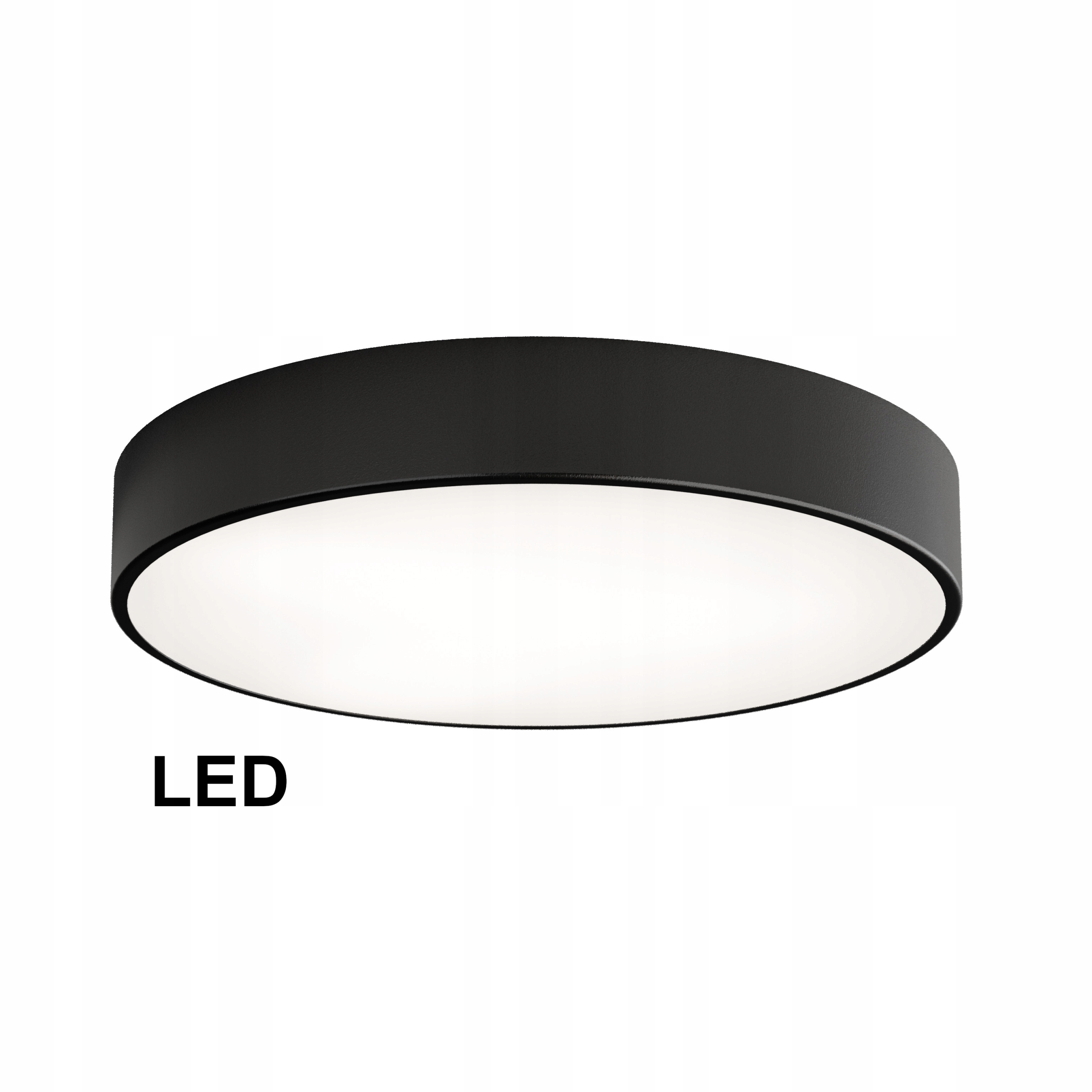 Lampa sufitowa Plafon Led Cleo 500 69W Czarny