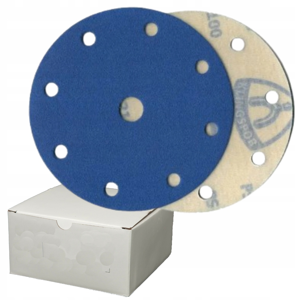 Brúsny Papier Disk Na Suchý Zips 150 mm Otvory 8H+1 S1 P80 50 Ks