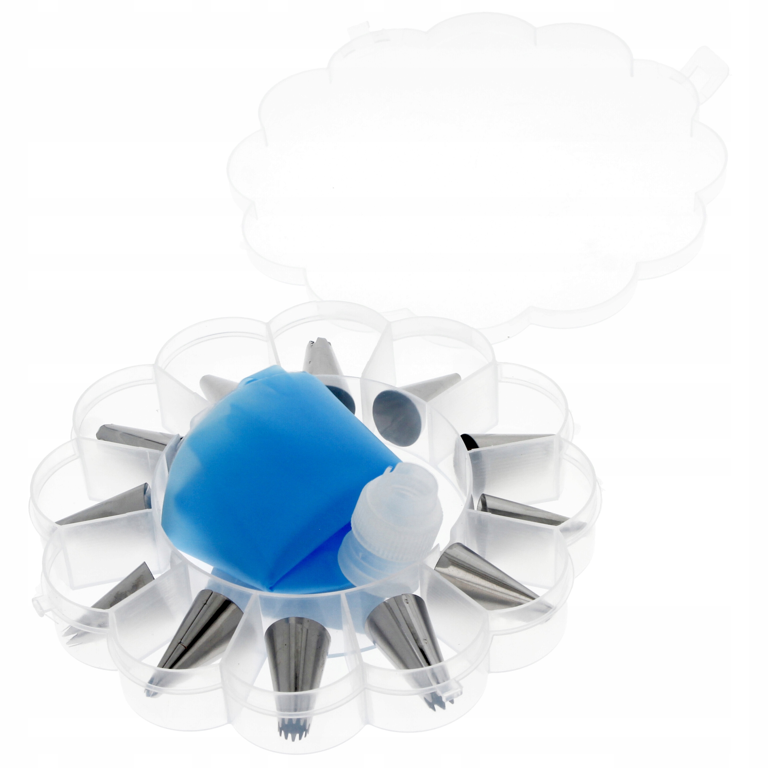 Dekorator rękaw cukierniczy tylki adapter - 14 szt Rodzaj akcesoriów dekorator