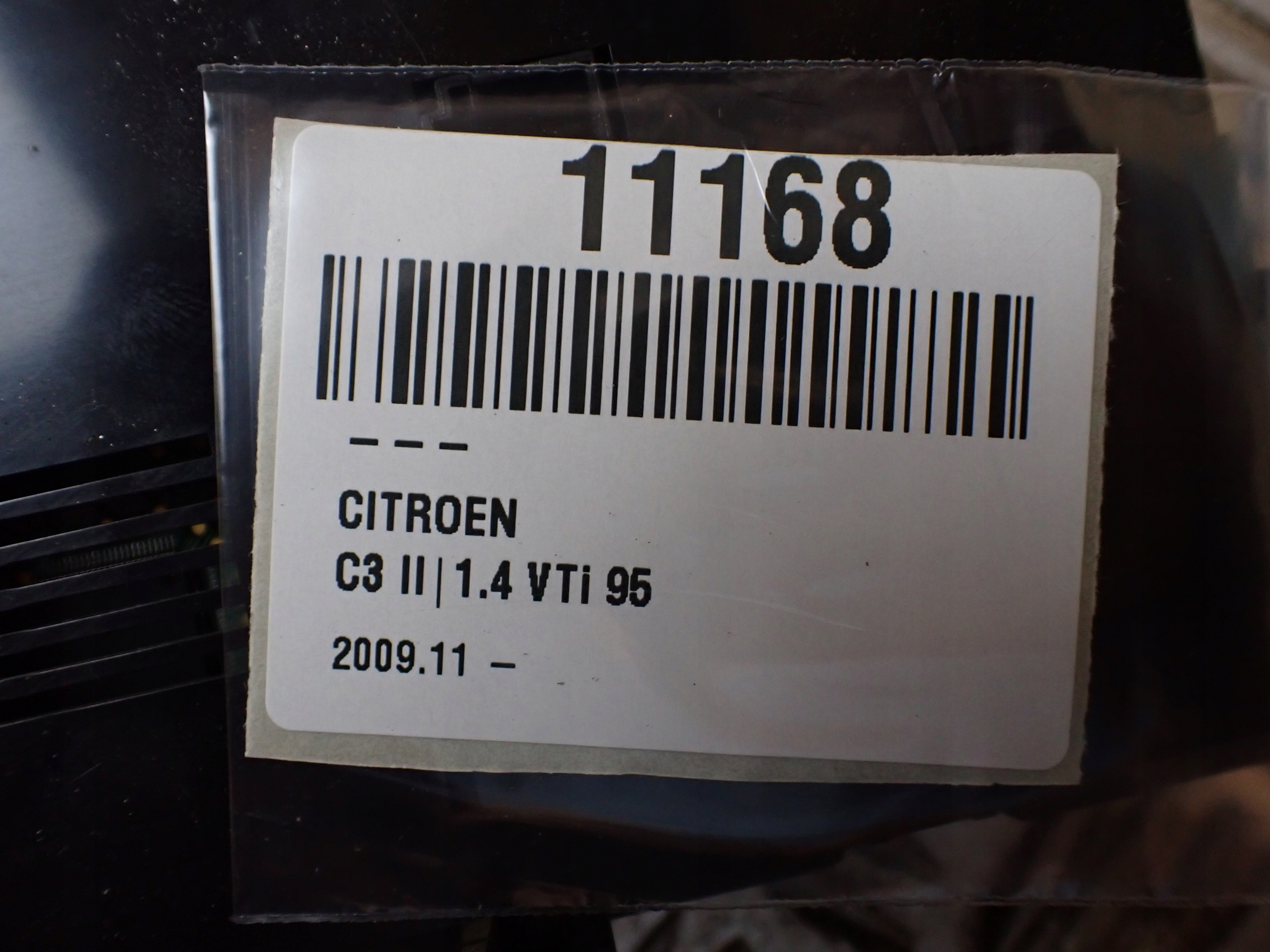 панель кондиционера CITROEN C3 II 2010 европа 96753994XT 11168