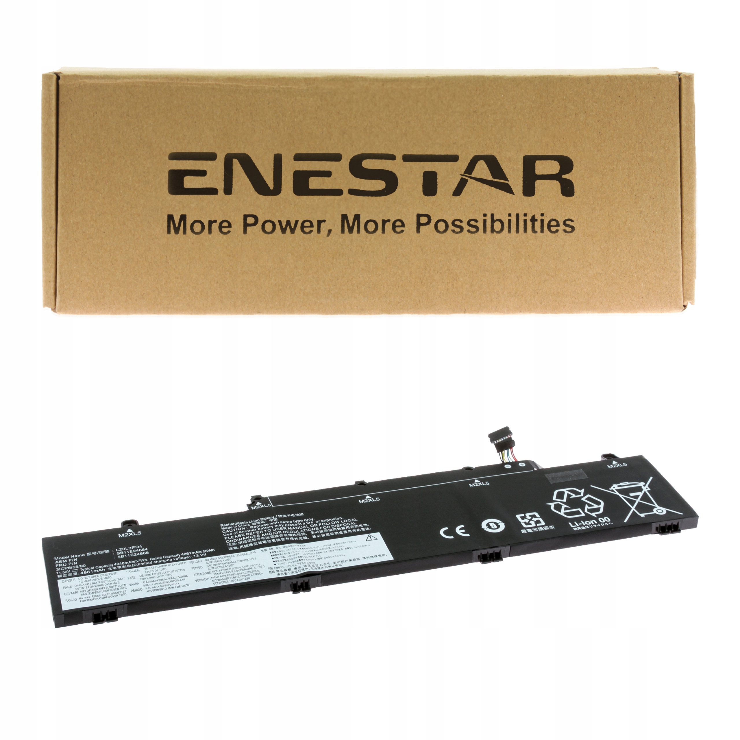 Prémiová baterie pro Lenovo 5B10X02594 5B10X02600 L19C3PD5 L19D3PD5 L19M3PD5