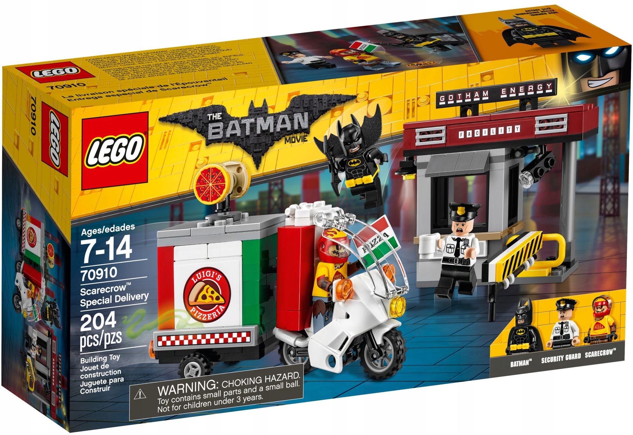 Lego Batman 70910 The Movie Przesyłka specjalna Scarecrowa Opis