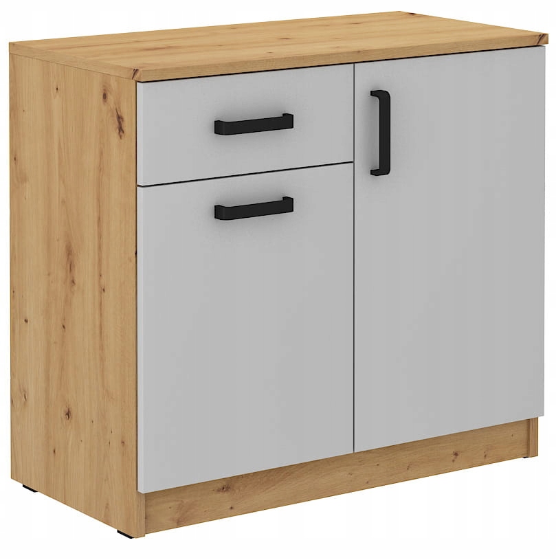 Praktická Kancelářská Komoda Malta 820 Šedá/artisan