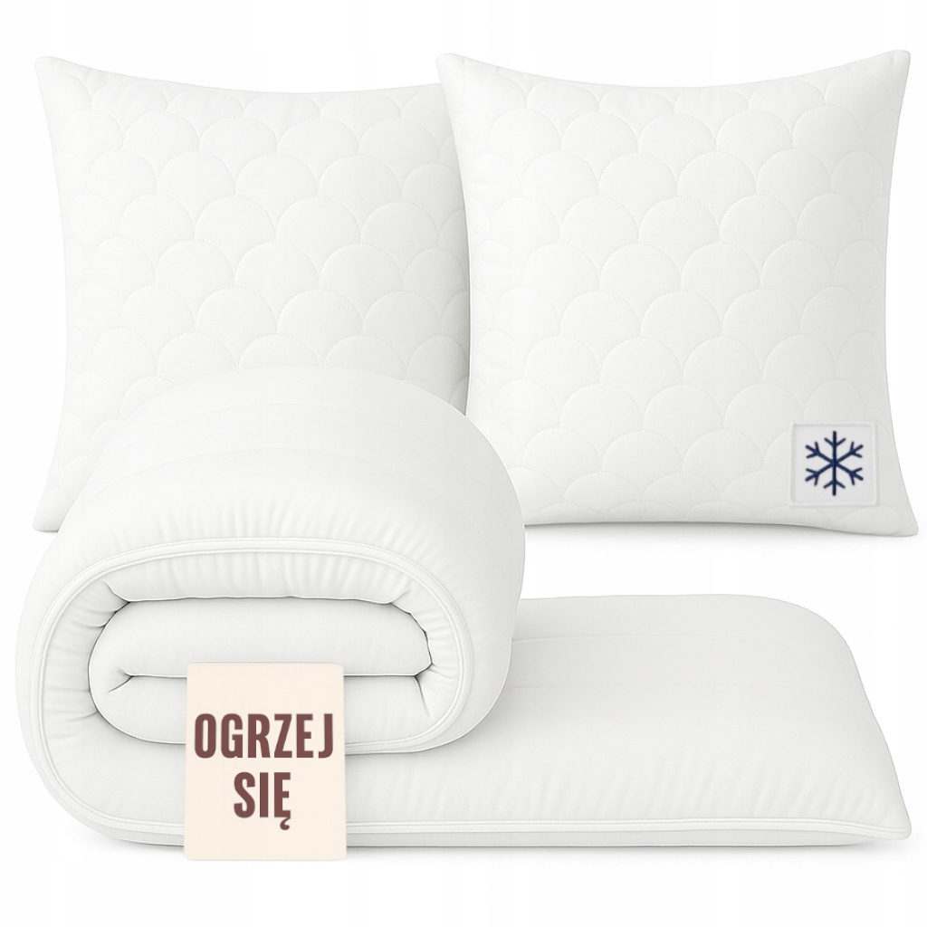 Sada Zahřejte Se Zimní sada: přikrývka 160x200 2 polštář 70x80