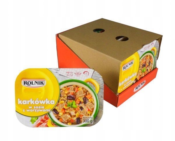 KARKÓWKA W SOSIE Z WARZYWAMI 300g Rolnik x 6 Kod producenta 792397