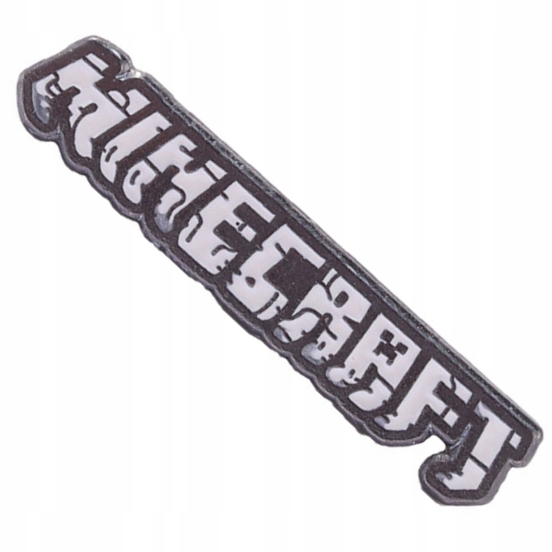 Przypinka Metal Napis Minecraft Gra Game Pin