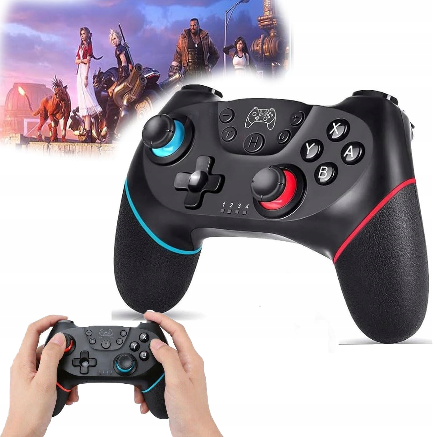 Pad Kontroler Gamepad Bezprzewodowy Z Osią Żyro Do Switch