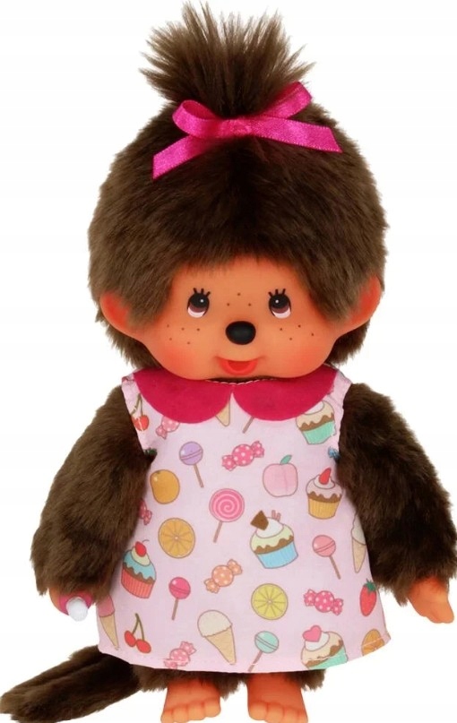 Monchhichi Pop N Candy Plyšák 20 cm Plyšová Hračka Figurka Bandai