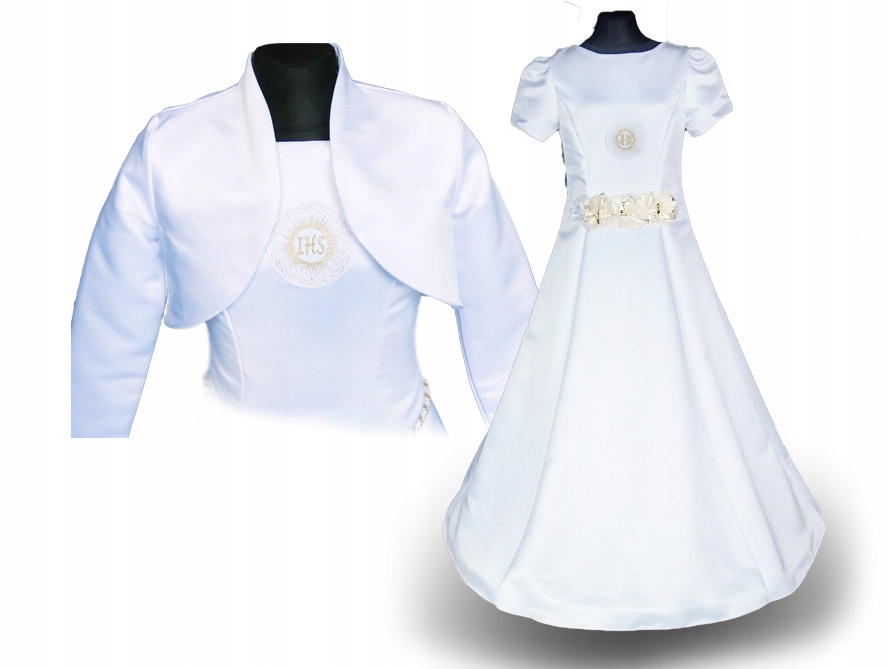 Alba komunijna sukienka bolerko Betany komunia 158