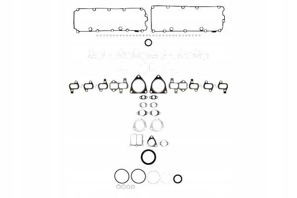 KOMPLETNY ZESTAW USZCZELEK SILNIKA (GÓRA) AUDI Q7 Producent części Ajusa