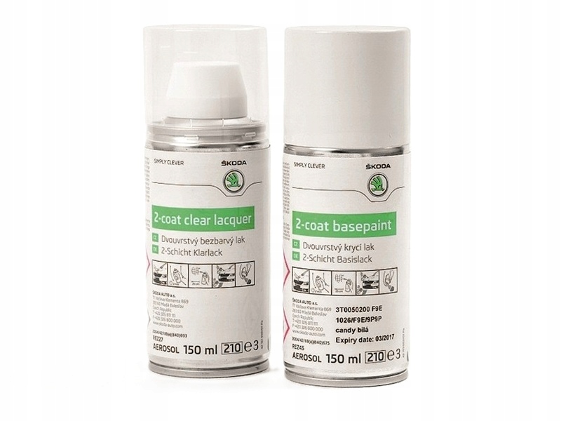 Zaprawka Spray Lakier Zaprawkowy W Sprayu F9E/LF9E Skoda Oe