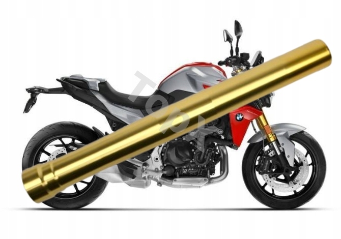 TopX Goleń Trubka laga tlumič Odpružení Bmw F 900 R 20+ 1 Ks