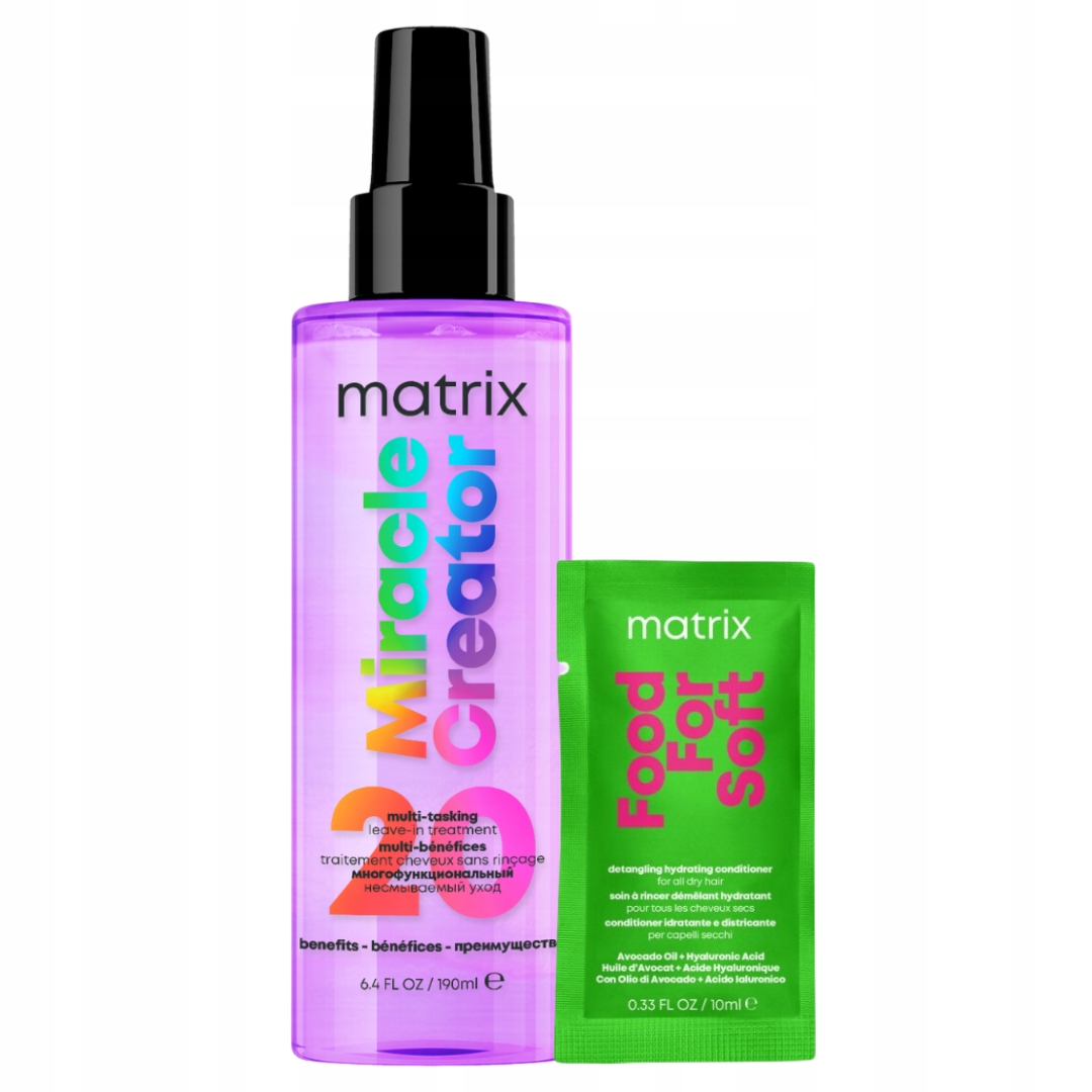 Matrix Miracle Creator термозащитный спрей для волос кондиционер 20В1 бесплатно