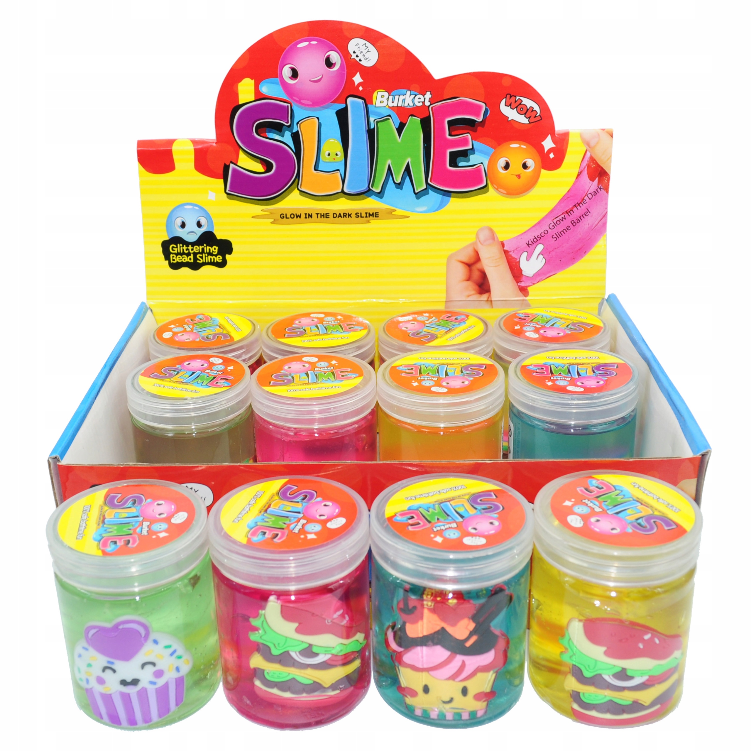 

Magic Slime Ciągnąca Masa Glut Lody Hambugery 12SZ
