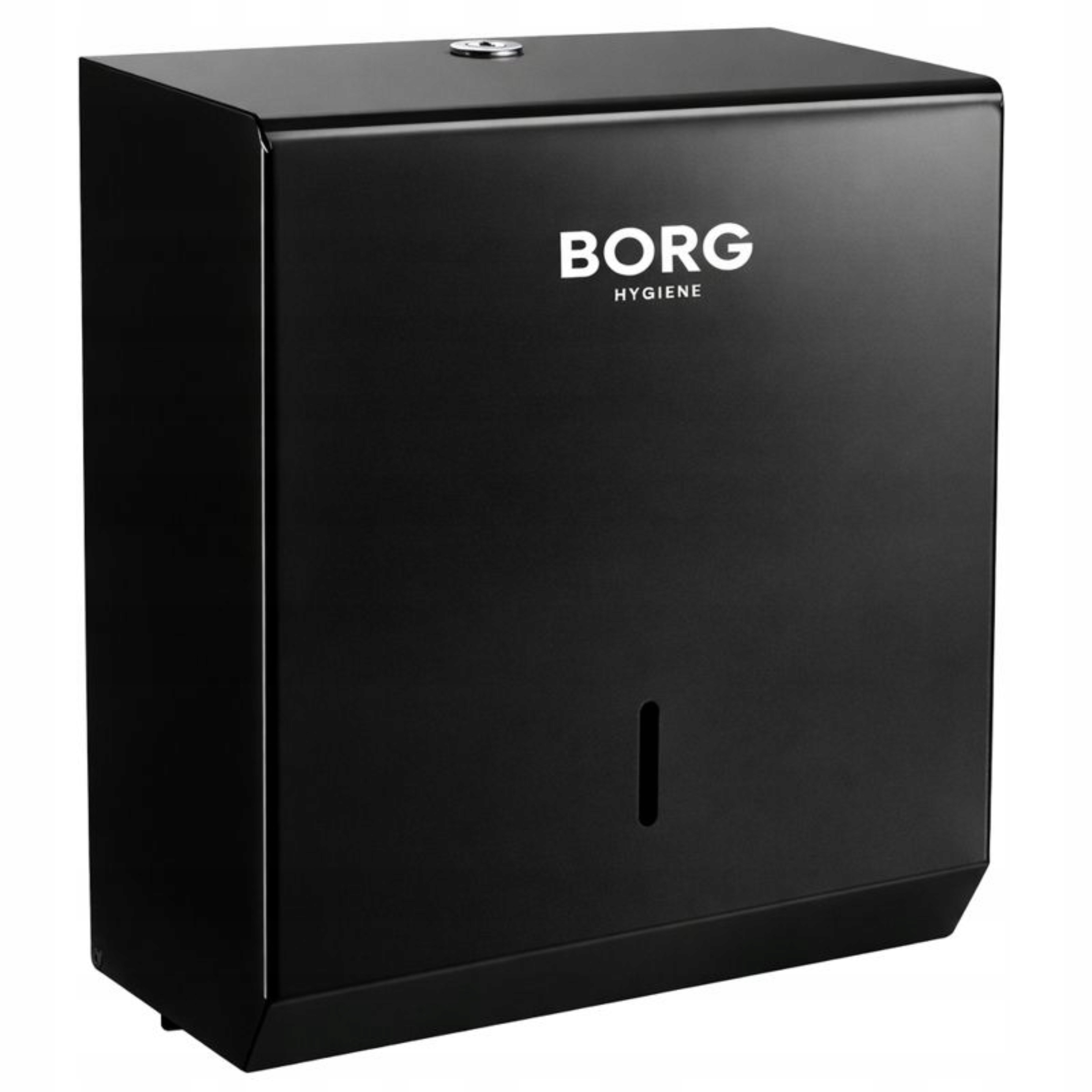 Dávkovač na papierové utierky Zz čierny Borg Premium