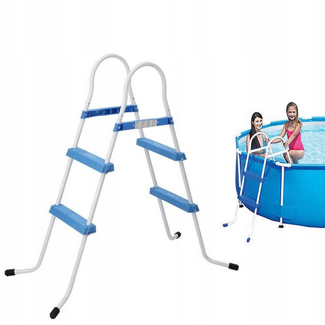 2-STUPŇOVÁ Rebríková Súprava Do Bazénov 84 cm Avenli